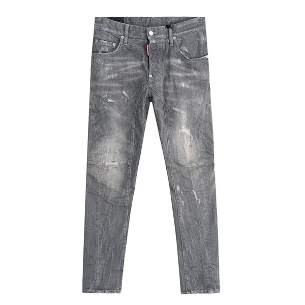 Quần Jeans Dsquared2 Tidy Biker S74LB0935 S30260 Màu Ghi