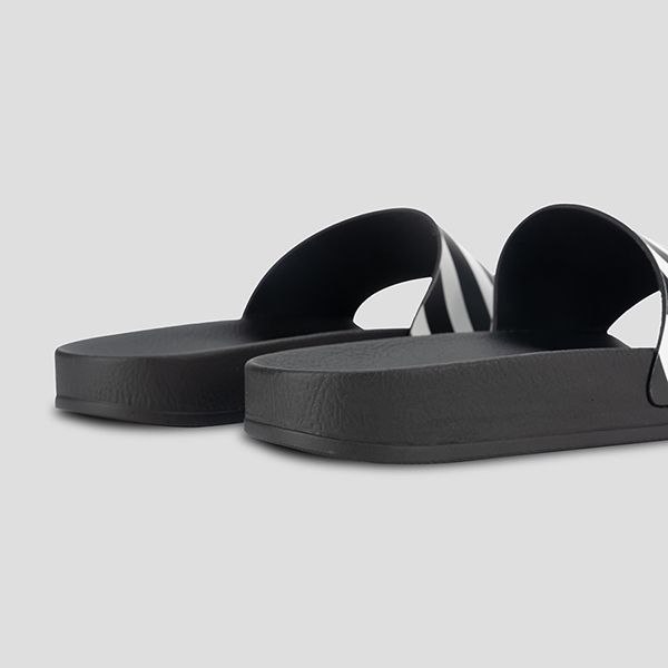 Dép Off-White Diag Rubber Slide Sandals In Black OMIC011C99MAT001 1001 Màu Đen - 4