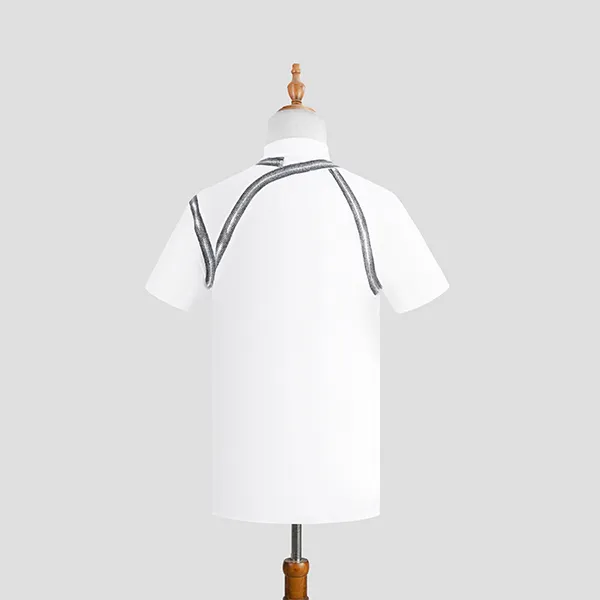 Áo Polo Alexander McQueen 687731QSZ920900 Màu Trắng