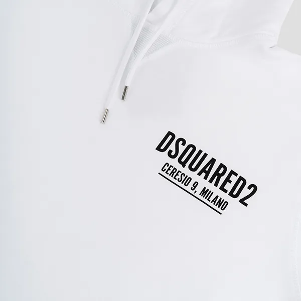 Áo Hoodie Dsquared2 Ceresio 9 Cool S71GU0451 S25042 100 Màu Trắng - Thời trang - Vua Hàng Hiệu