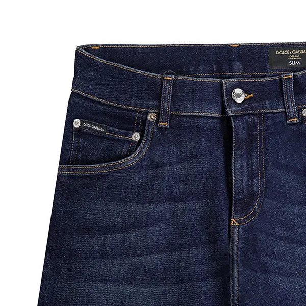 Quần Jeans Nam Dolce & Gabbana D&G GY07CD G8CR6 S9001 Màu Xanh Đậm - Thời trang - Vua Hàng Hiệu