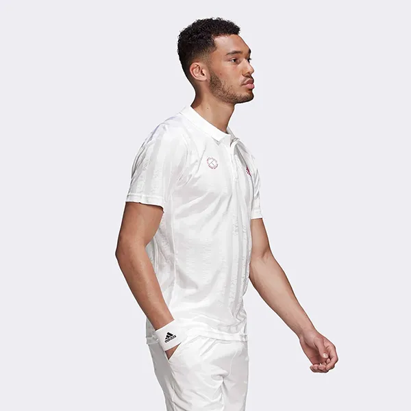 Áo Polo Adidasennis Freelift Engineered FR4318 Màu Trắng