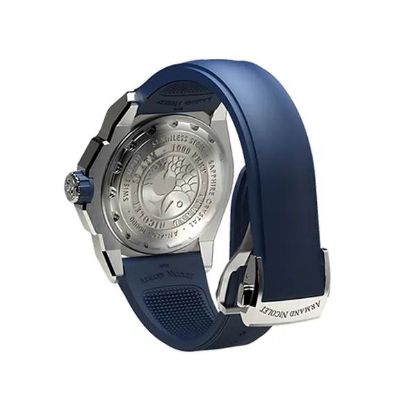 Đồng Hồ Nam Armand Nicolet JS9-41 A481AGU-BU-GG2710U Màu Xanh Lam - Đồng hồ - Vua Hàng Hiệu