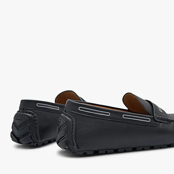 Giày Lười Nam Pedro Mũi Tròn Quai Ngang PMI – 65110277 Màu Đen Size 43