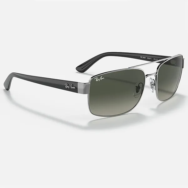 Kính Mát RayBan 0RB3687_004/7161.IS Màu Xám Đen