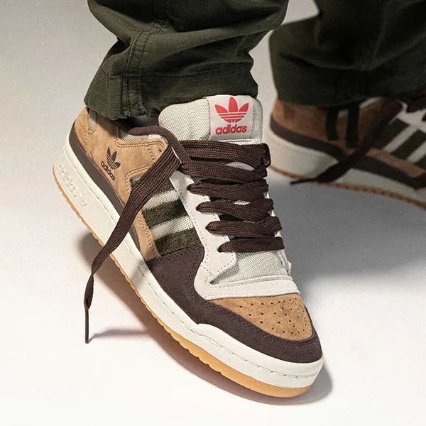 Giày Thể Thao Adidas Forum 84 Low GW4334 Màu Nâu Size 42.5