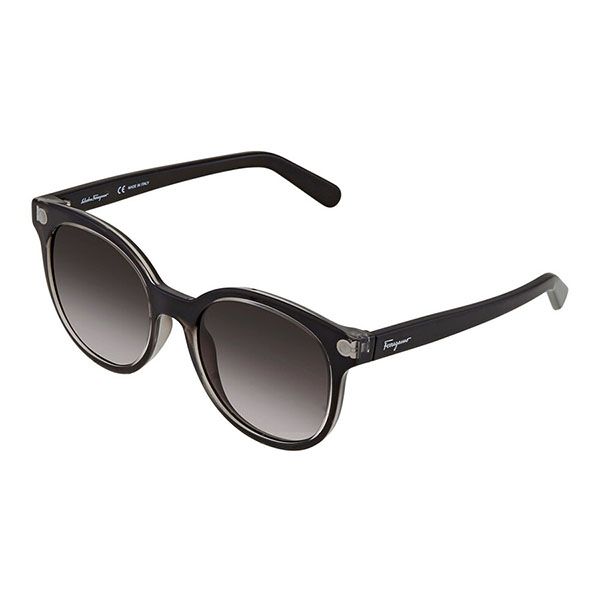 Kính Mát Salvatore Ferragam Grey Gradient Round Ladies Sunglasses SF833S00153 Màu Xám Gradient - 3