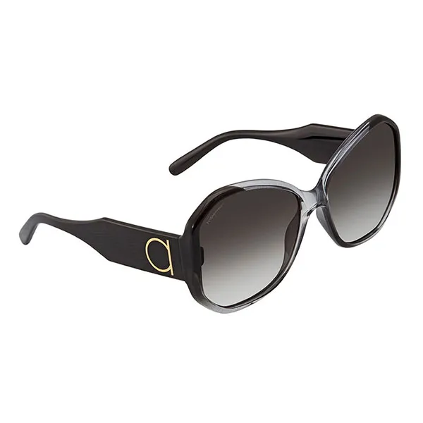 Kính Mát Salvatore Ferragam Grey Gradient Butterfly Ladies Sunglasses SF942S 007 61 Màu Xám Gradient