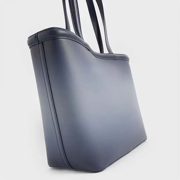 Túi Tote Nữ Charles & Keith CNK Charlot Bag Denim Blue CK2-30781749 Màu Xanh Denim