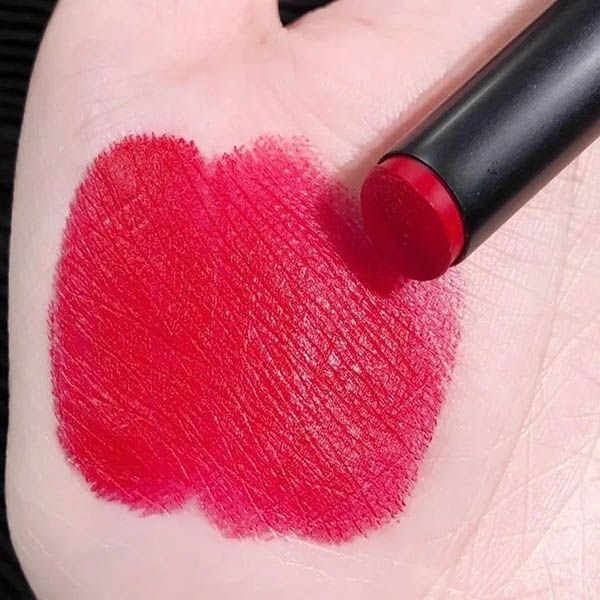 Son MAC Powder Kiss Velvet Blur Slim 889 Ruby New Màu Đỏ Ruby - 4