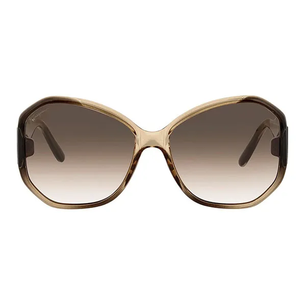 Kính Mát Salvatore Ferragam Butterfly Ladies Sunglasses SF942S 326 61 Màu Nâu