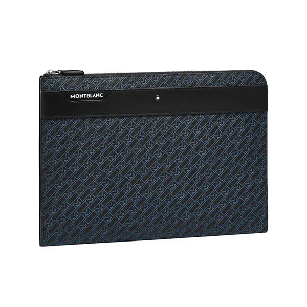 Túi Cầm Tay Montblanc M_Gram 4810 Portfolio Bag 127429 Màu Xanh Đen