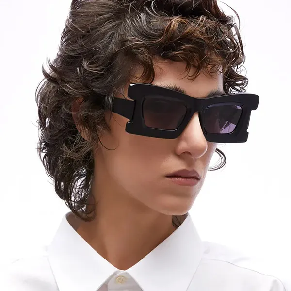 Kính Mát Kuboraum Sunglasses R2 BS Màu Đen Xám - Kính mắt - Vua Hàng Hiệu