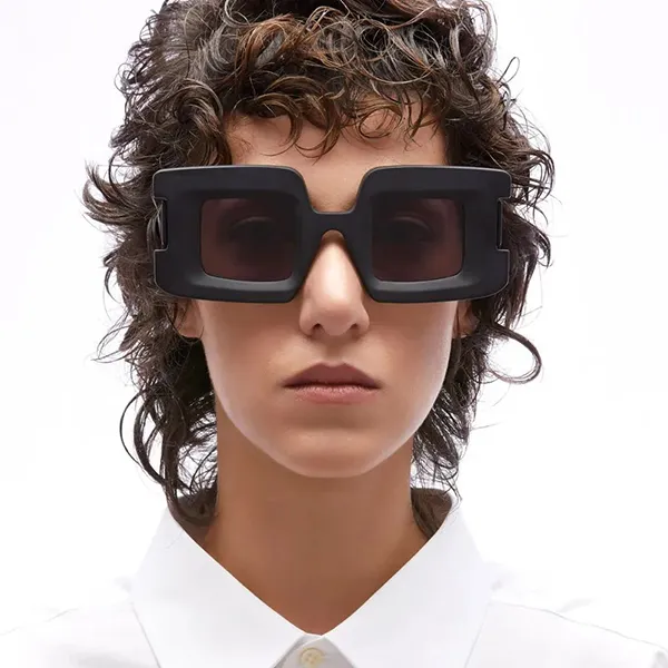 Kính Mát Kuboraum Sunglasses R3 BM Màu Đen Xám - Kính mắt - Vua Hàng Hiệu