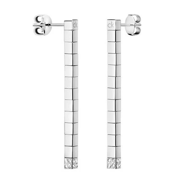 Khuyên Tai Calvin Klein CK Tune Drop Earrings KJ9MME040100 Màu Bạc