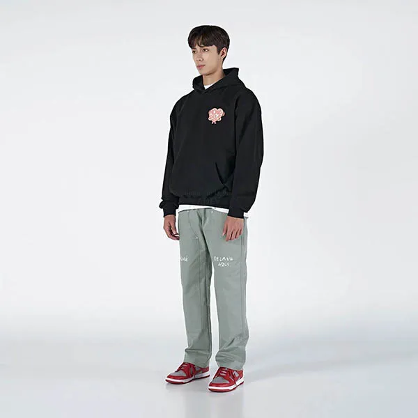 Áo Hoodie Acmé De La Vie ADLV Shaking Heart Hoodie Black Màu Đen - Thời trang - Vua Hàng Hiệu