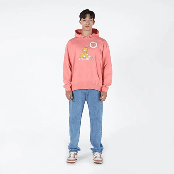 Áo Hoodie Acmé De La Vie ADLV The Simpsons Donuts Homer Pink Màu Hồng - Thời trang - Vua Hàng Hiệu