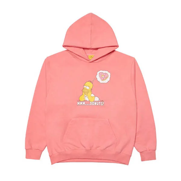 Áo Hoodie Acmé De La Vie ADLV The Simpsons Donuts Homer Pink Màu Hồng - Thời trang - Vua Hàng Hiệu