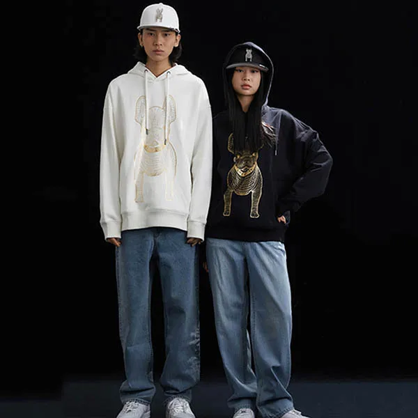 Áo Hoodie LifeWork Gold Big Radog Hood LW225HD299 Màu Đen Size XS - Thời trang - Vua Hàng Hiệu