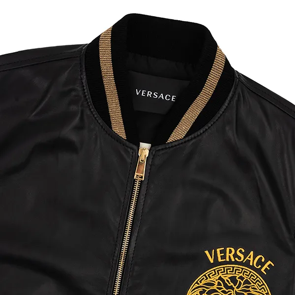 Áo Khoác Versace Bomber 1004980 1A03361 Màu Đen