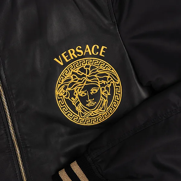 Áo Khoác Versace Bomber 1004980 1A03361 Màu Đen