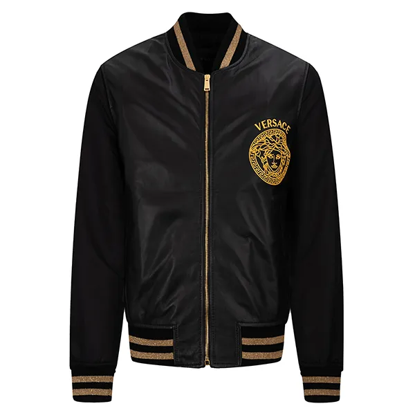 Áo Khoác Versace Bomber 1004980 1A03361 Màu Đen