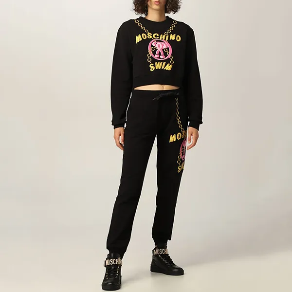 Áo Nỉ Moschino 2124 A1706 2604 0555 Màu Đen Size M