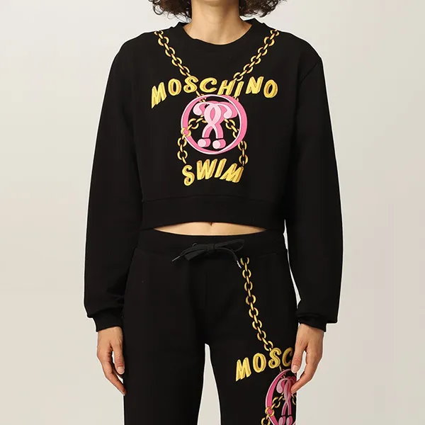 Áo Nỉ Moschino 2124 A1706 2604 0555 Màu Đen Size M