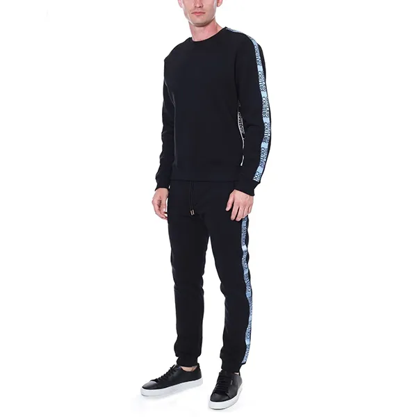 Áo Nỉ Versace Jeans Sweatshirts In Black Màu Đen Size S - Thời trang - Vua Hàng Hiệu