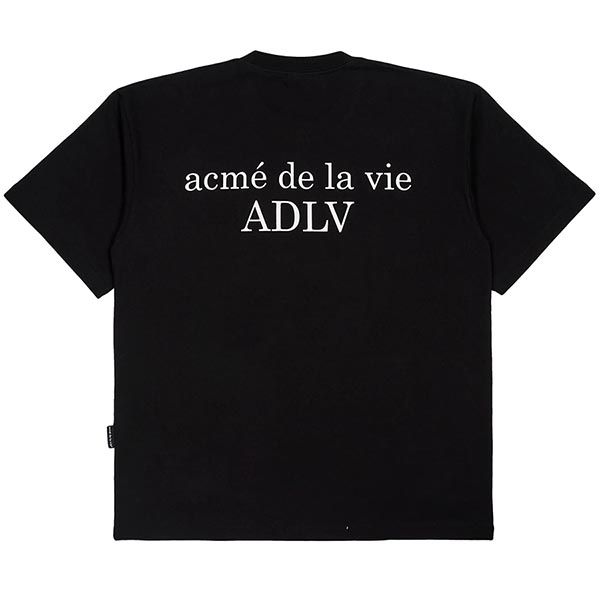 Áo Phông Acmé De La Vie ADLV Baby Face Crocodile Doll Short Sleeve T-Shirt Black Màu Đen Size 1 - 3
