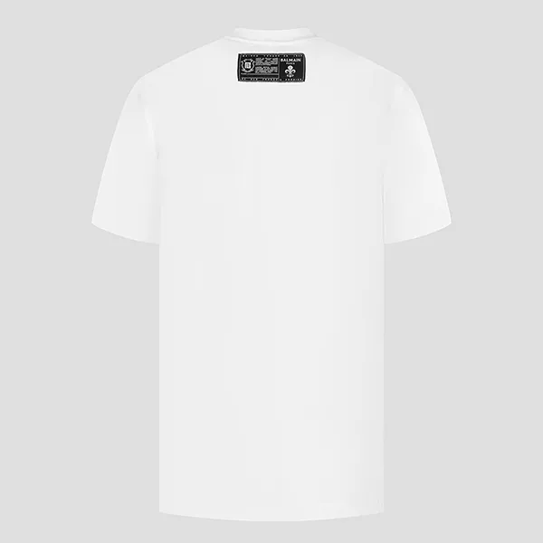 Áo Phông Balmain Paris Crew Neck EG016GB81/GAB Màu Trắng