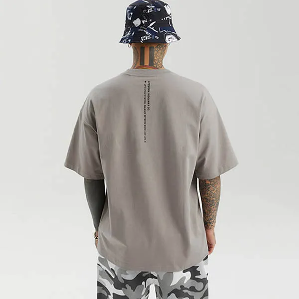 Áo Phông LifeWork Silicon Radok Tshirt LW225TS904 Màu Xám Size M