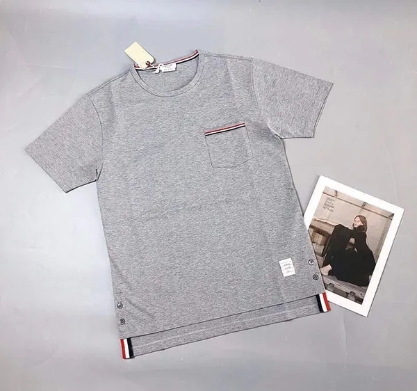 Áo Phông Thom Browne Category Top Màu Xám