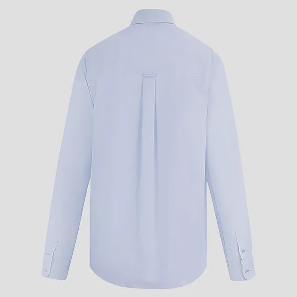 Áo Sơ Mi Ami Alexandre Mattiussi Blue Ami De Coeur Shirt HSH124.480 Màu Xanh