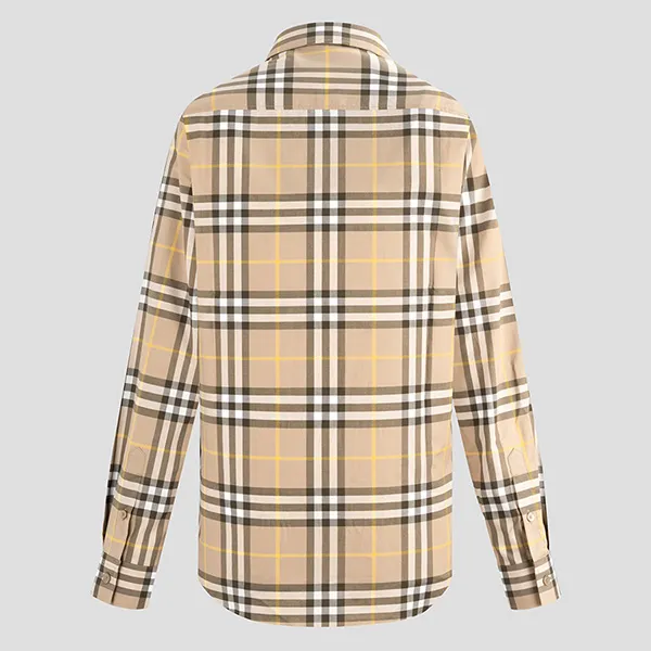 Áo Sơ Mi Burberry Check Motif 8055492 B2412 Phối Màu