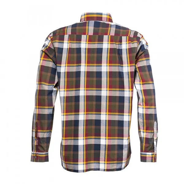 Áo Sơ Mi Lacoste Mens Long Sleeve Checked Shirt CH5654 1 00 8FJ Màu Nâu Size M - Thời trang - Vua Hàng Hiệu
