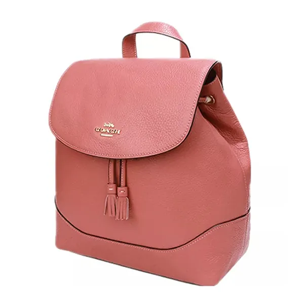 Balo Coach F72645 Elle Backpack Rose Petal/Imitation Gold Màu Hồng - Túi xách - Vua Hàng Hiệu