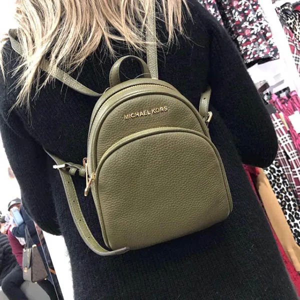 Balo Michael Kors MK Giftables Abbey Blossom 35H9SGFC9L Màu Xanh Rêu