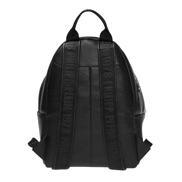 Balo Philipp Plein Men's Black PP1978 Elkskin Backpack F19A MBA0787 PLE053N 02 Màu Đen - Túi xách - Vua Hàng Hiệu