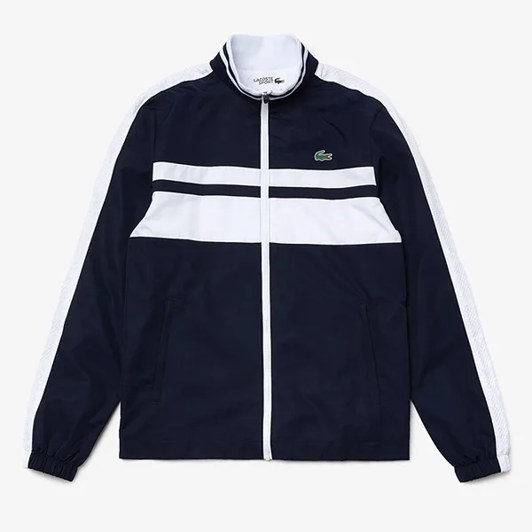 Bộ Quần Áo Lacoste Men’s Lacoste Sport High Neck Tennis Tracksuit H9691-00 Màu Xanh Navy Size S