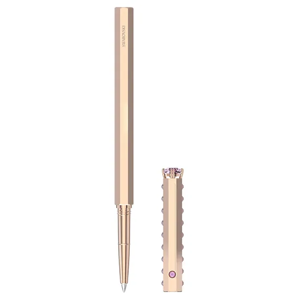 Bút Ký Swarovski Ballpoint Pen Classic, Pink, Rose Gold-Tone Plated 5631210 Màu Vàng Hồng