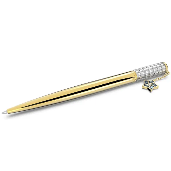 Bút Ký Swarovski Celebration 2022 Ballpoint Penstar, White, Gold-Tone Plated 5627170 Màu Vàng Gold