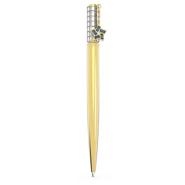 Bút Ký Swarovski Celebration 2022 Ballpoint Penstar, White, Gold-Tone Plated 5627170 Màu Vàng Gold