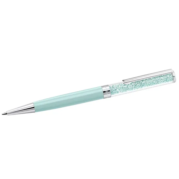 Bút Ký Swarovski Crystalline Ballpoint Pen Green, Chrome Plated 5351072 Màu Xanh Bạc Hà - Bút viết - Vua Hàng Hiệu