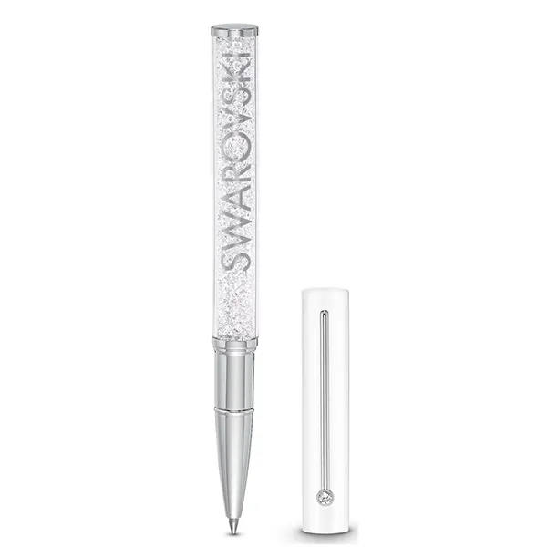 Bút Ký Swarovski Crystalline Gloss Ballpoint Pen White, Chrome Plated 5568761 Màu Trắng