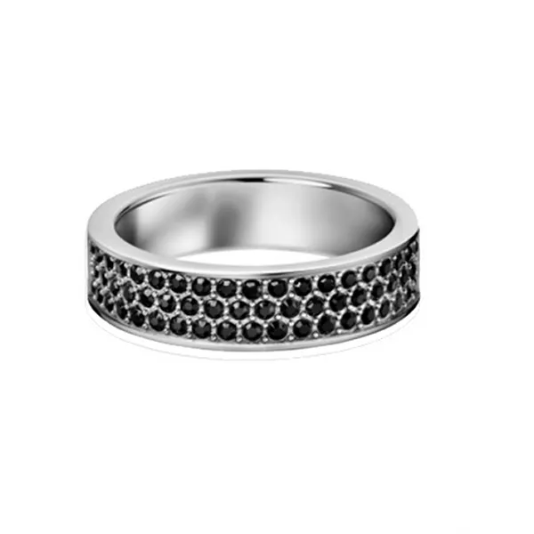 Nhẫn Calvin Klein CK Hook Ring KJ06BR040207 Màu Bạc - Trang sức - Vua Hàng Hiệu