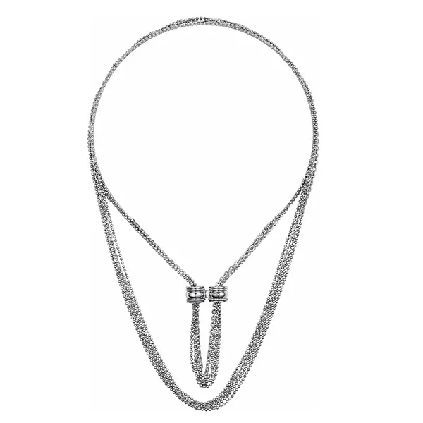 Dây Chuyền Calvin Klein CK Jeans Waves Necklace KJ17EN010100 Màu Bạc - Trang sức - Vua Hàng Hiệu