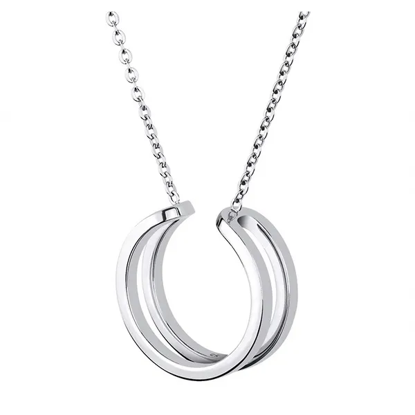 Dây Chuyền Calvin Klein CK Return Short Pendant KJ0ZMP000100 Màu Bạc