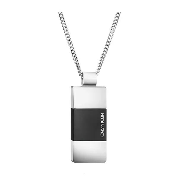 Dây Chuyền Nữ Calvin Klein CK Strong Short Pendant KJ9LMP280100 Màu Bạc - Trang sức - Vua Hàng Hiệu