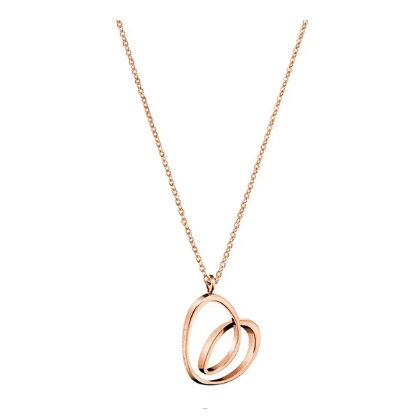Dây Chuyền Calvin Klein CK Warm Short Necklace KJ5APN100100 Màu Vàng Hồng